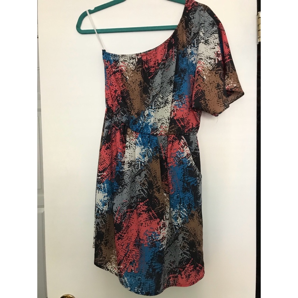 PRICE DROP for fall! Akira one shoulder dress